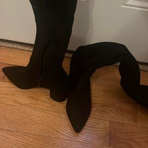 Steve Madden over the knee heeled boots
